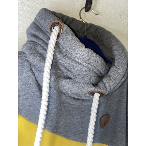 Wanakome Selene Asymmetrical colorblock Hood S Hiking outdoor gorp soft - Picture 3 of 8